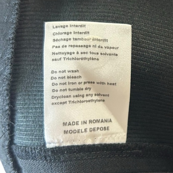 Maje - A-Line Mini Skirt, Lamb Leather Pockets - Size XS US (Size 34 FR), Black - Picture 14 of 16